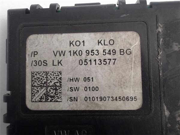VAG 1K0953549BG Модуль управления (ЭБУ) подрулевыми переключателями в наличии Житомир