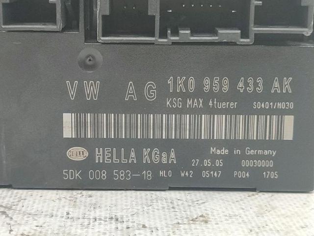 Unidade de conforto Seat Altea 5P5, 5P8