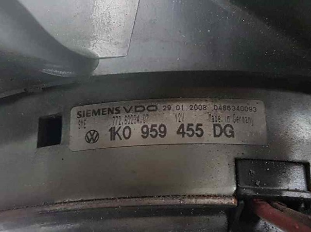 Ventilador elétrico para Skoda Octavia II 2.0 TDI 16V BKD 1K0959455DG
