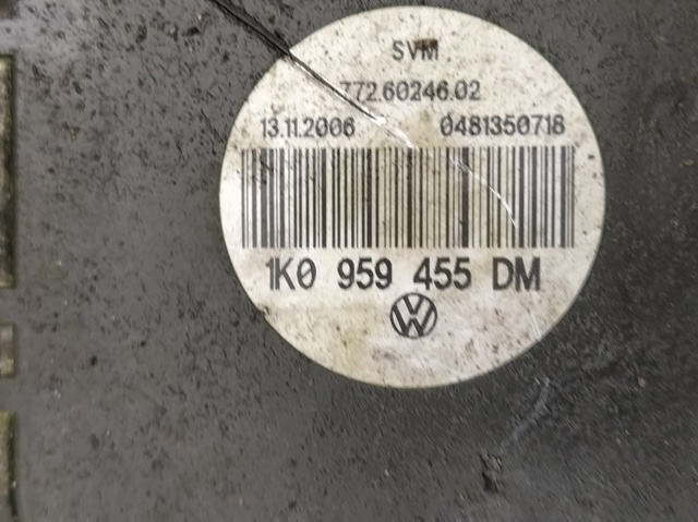 VAG 1K0959455DM Электровентилятор охлаждения в сборе (мотор+крыльчатка) левый в наличии Украина