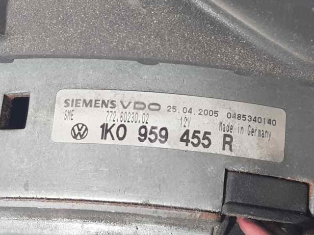VAG 1K0959455R Электровентилятор охлаждения в сборе (мотор+крыльчатка) правый в наличии Чернигов