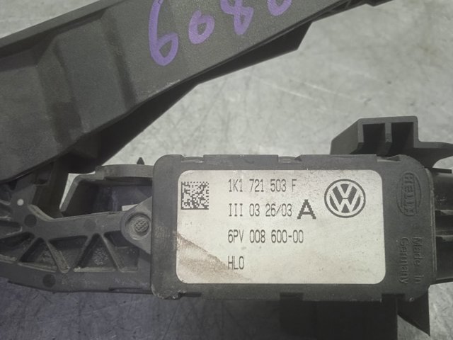 1K1721503F VAG Педаль газа (акселератора) купить в Тернополь