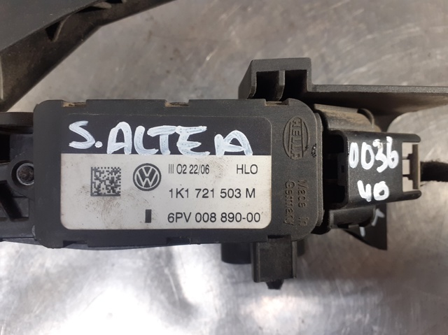 Pedal de gás (de acelerador) Volkswagen Tiguan 1 5N1, 5N2