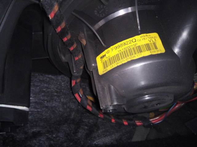 Aquecimento com ventilador para Volkswagen Passat 2.0 tdi CFFB 1K1820015P