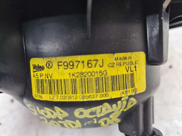 1K2820015G VAG Мотор вентилятора печки (отопителя салона) купить в Черкассы