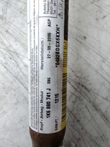 VAG 1K6880741J Шторка боковая, левая в наличии Днепр