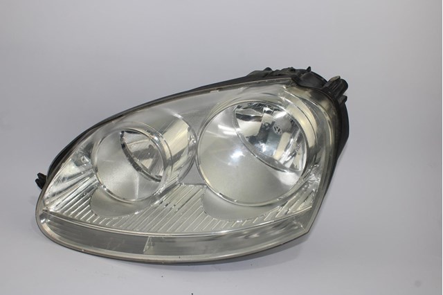 Wv glf5 2004-2008 5d lâmpada de cabeça lhd cromo, w / cobertura de poeira lh elétrico w / motor 1K6941005P