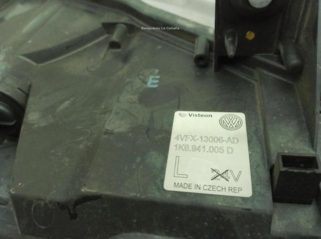 1K6941029C VAG Фара левая купить в Полтава