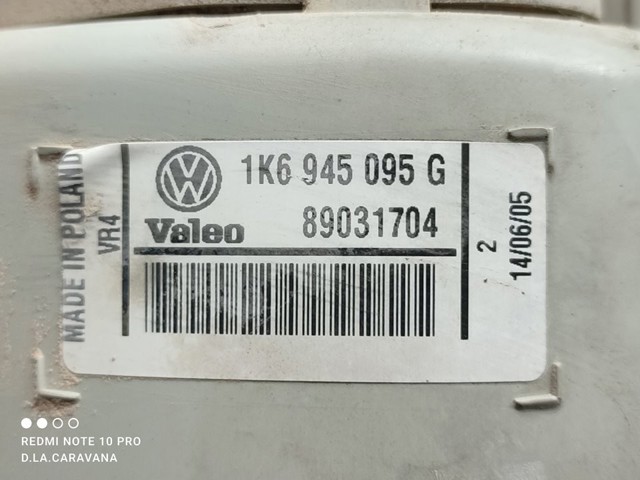 VAG 1K6945095G Фонарь задний левый внешний в наличии Тернополь