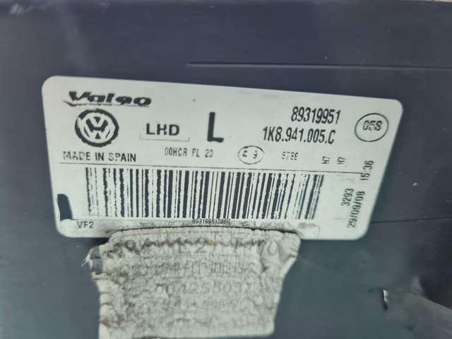 VAG 1K8941005C Левая фара в наличии Запорожье