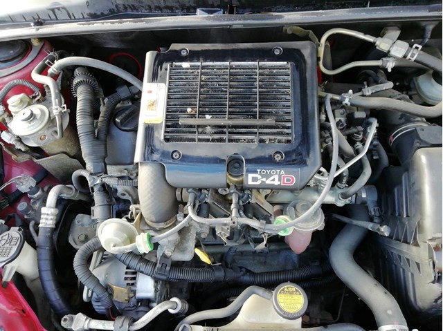 Motor completo para toyota yaris (ncp1/nlp1/scp1) (p1) (1999-2005) 1.0 linea luna 1szfe 1ND-TV