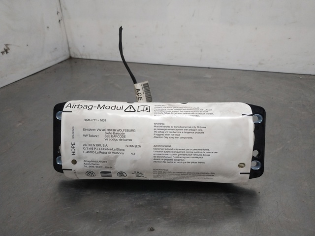 VAG 1P0880204B Подушка безопасности (AIRBAG) пассажирская в наличии Павлоград