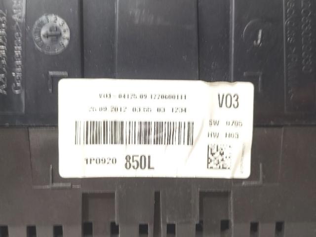 1P0920850L Панель приборов купить Ирпень