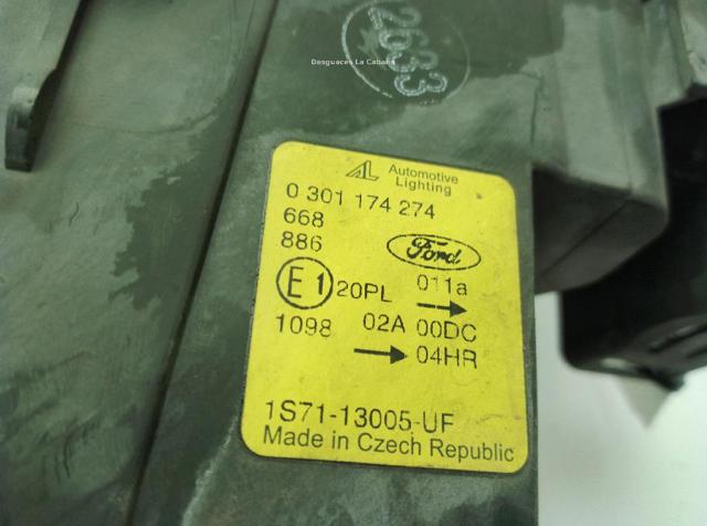 1S7113005UF FORD Фара правая купить в Ужгород