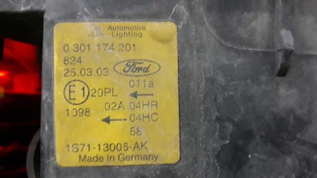 1S7113006AK FORD Левая фара купить в Ужгород