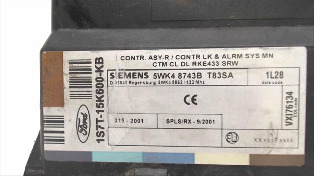 1S7T15K600KB Блок комфорта купить Львов