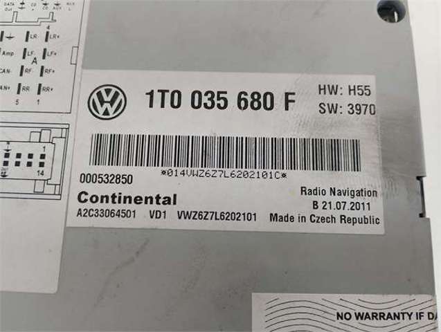 1T0035680F VAG Дисплей многофункциональный купить в Кривой Рог