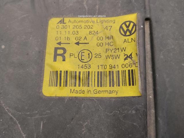 1T0941006R Правая фара купить Николаев