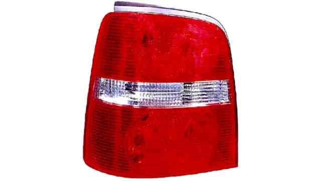 Wv turan 2006-2010 unidade da lâmpada traseira, l: lh vermelho 1T0945095G