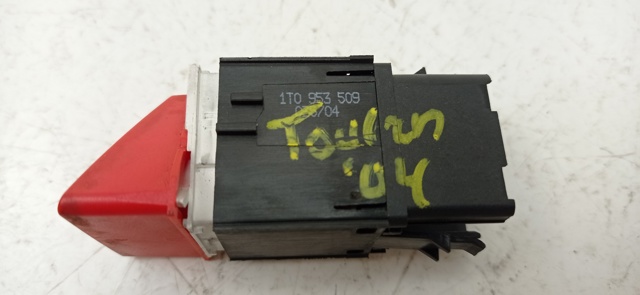 Botão de ativação do sinal de emergência Volkswagen Caddy 3 2KB, 2KJ, 2CB, 2CJ