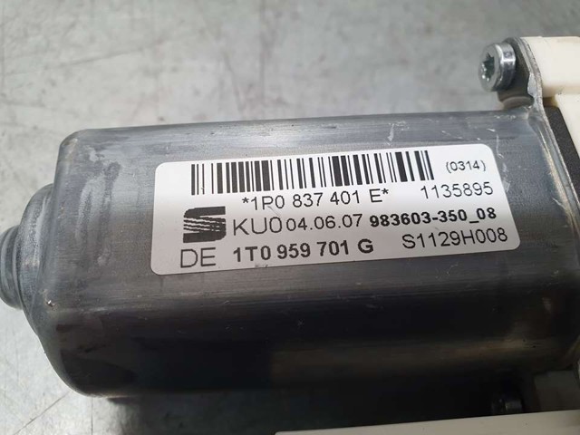 1T0959701G VAG Мотор стеклоподъемника двери передней левой купить в Ирпень