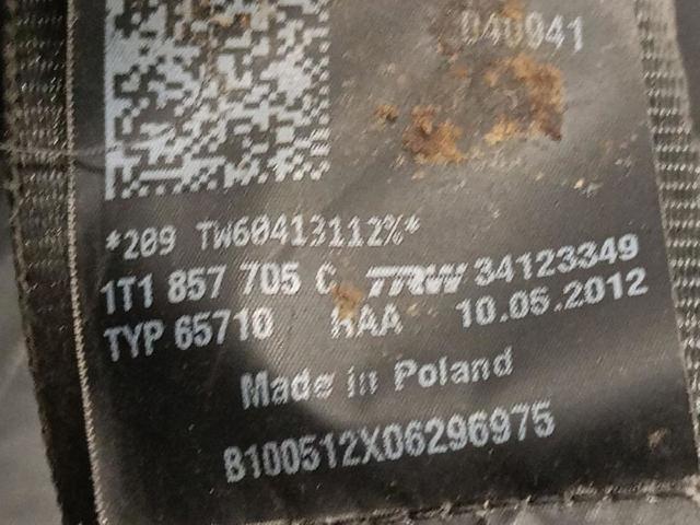 VAG 1T1857705C Левый ремень безопасности в наличии Ужгород