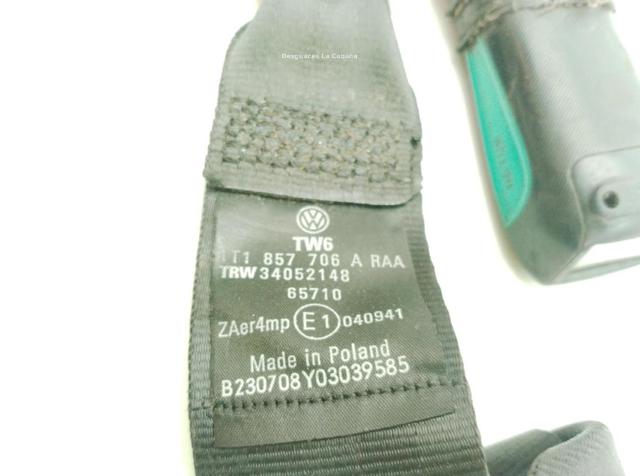 1T1857706CRAA VAG Ремень безопасности купить в Тернополь