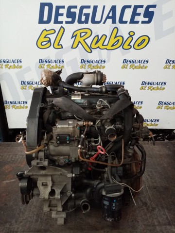 Motor completo para audi 80 (8c2,8c2) (1991-1995) 1.9 tdi 1z 1Z