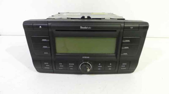 Sistema de rádio áudio/CD para Skoda Octavia II 1.9 TDI BJB 1Z0035161A