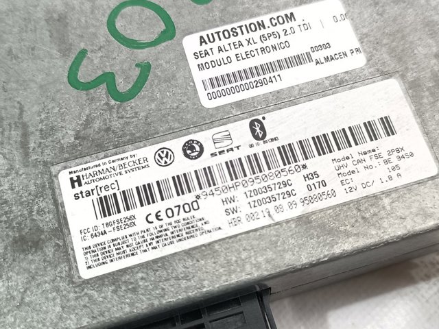 1Z0035729C VAG Блок управление Bluetooth купить в Днепр