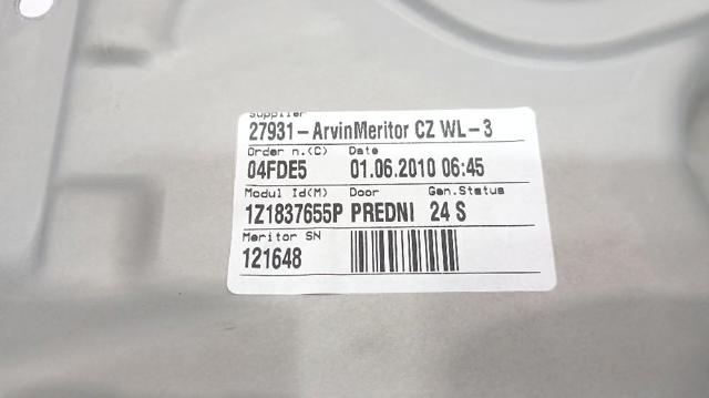 1Z1837461 VAG Стеклоподъемник передней левой двери купить в Житомир