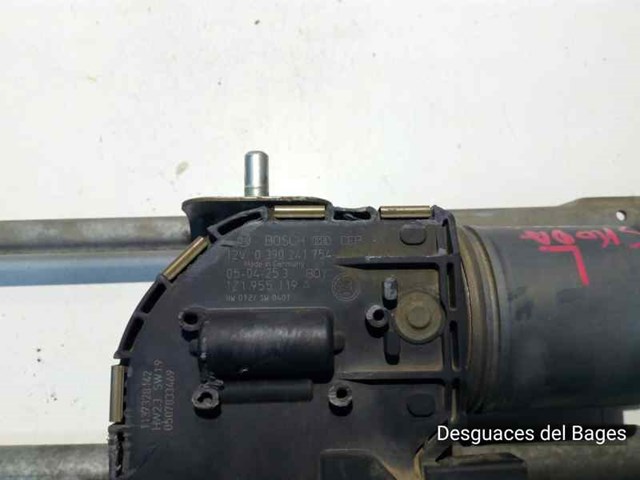 Motor dianteiro limpo para skoda octavia ii 1.9 tdi bkc 1Z1955023C