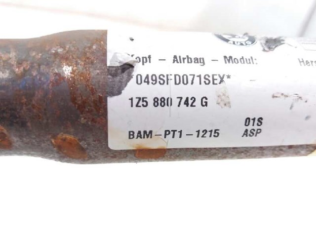 1Z5880742G Подушка безопасности (AIRBAG) шторка боковая правая купить Киев