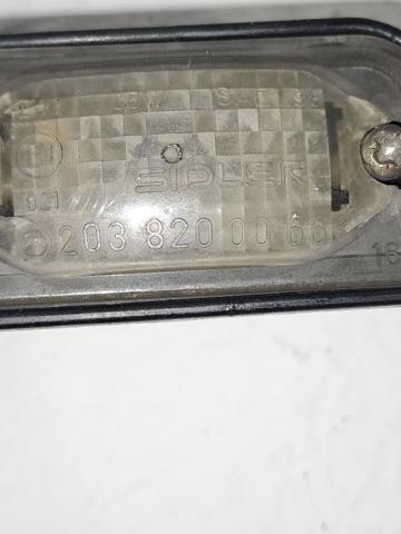 2038200066 MERCEDES Фонарь подсветки заднего номерного знака купить в Ужгород