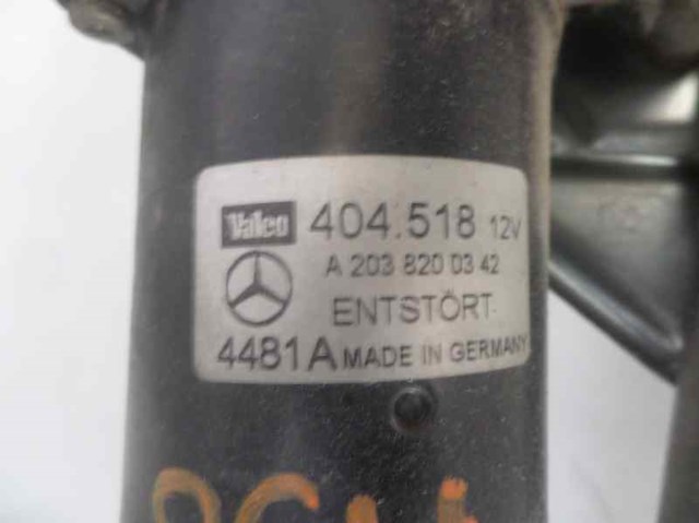 Motor dianteiro limpo para Mercedes-Benz C-Class C 200 Kompressor (203.045) 111955 2038200342