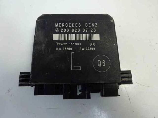 MERCEDES 2038200726 Блок комфорта задней двери в наличии Сумы