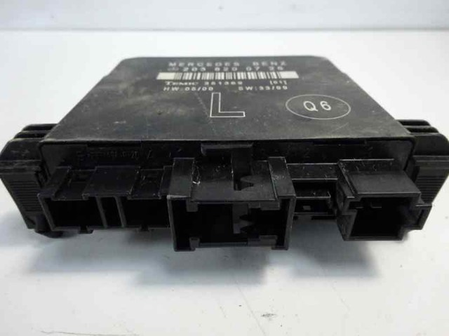 2038200726 MERCEDES Блок комфорта задней двери купить в Сумы