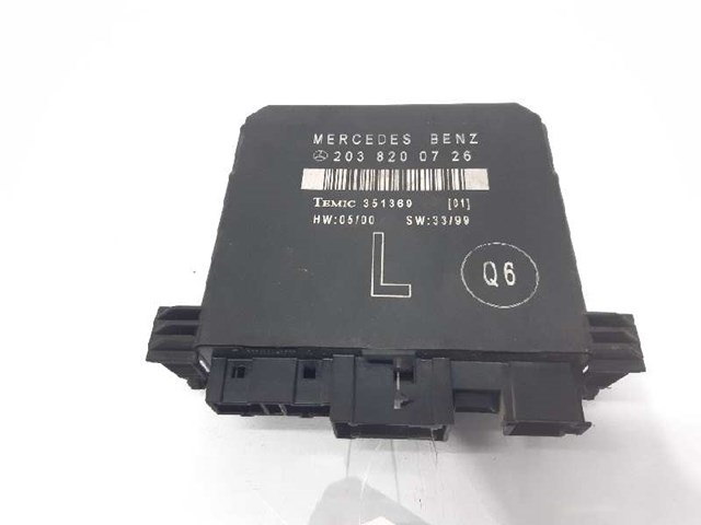 2038200726 MERCEDES Блок комфорта задней двери купить в Черкассы