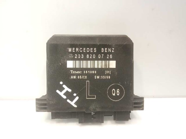 2038200726 MERCEDES Блок комфорта задней двери купить в Полтава