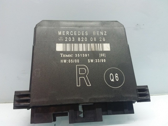 2038200826 MERCEDES Блок комфорта задней двери купить в Николаев