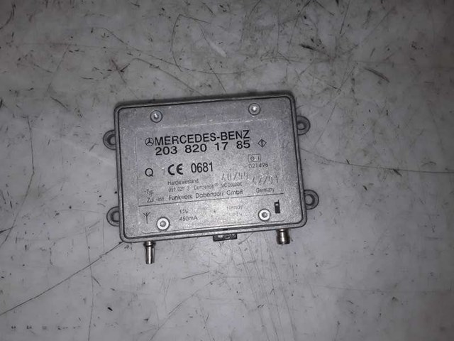Amplificador para mercedes-benz c-class coupé c 220 cdi (203.706) om611962 2038201785