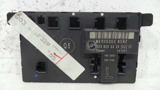 MERCEDES 2038205526 Блок комфорта передней двери в наличии Запорожье
