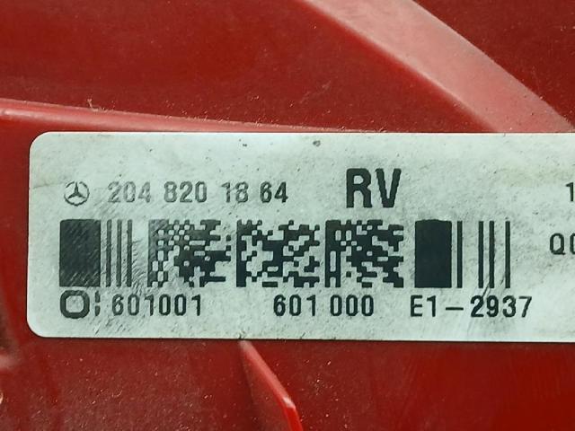MERCEDES 2048201864 Фонарь задний левый в наличии Полтава
