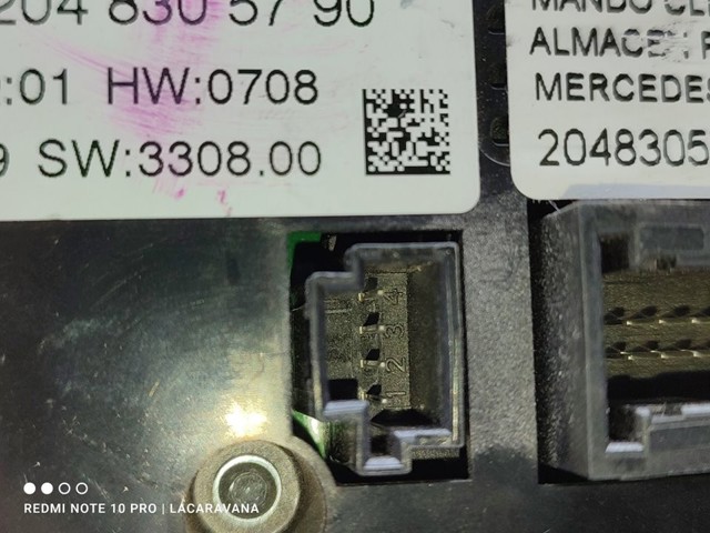 MERCEDES 2048305790 Блок управления режимами отопления/кондиционирования в наличии Днепр