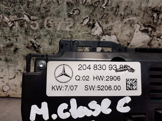 MERCEDES 2048309385 Блок управления кондиционером в наличии Ирпень