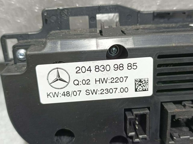 MERCEDES 2048309885 Блок управления режимами отопления/кондиционирования в наличии Каменское