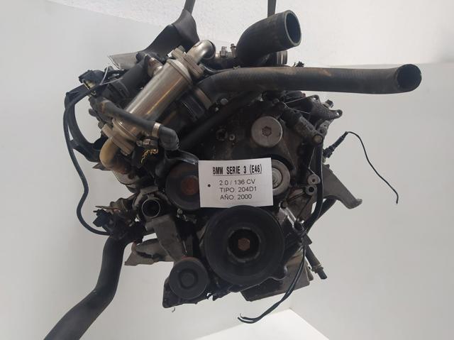 Motor completo para bmw 3 (e46) (2001-2005) 320 d m47204d1 204D1