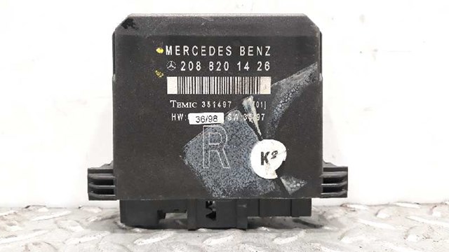 Unidade de controle de travamento para Mercedes-Benz CLK (C208) (1997-2002) 320 (208.365) M112940 2088201426