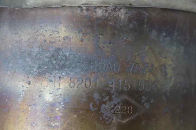 RENAULT 208A07274R Сажевый фильтр в наличии Украина