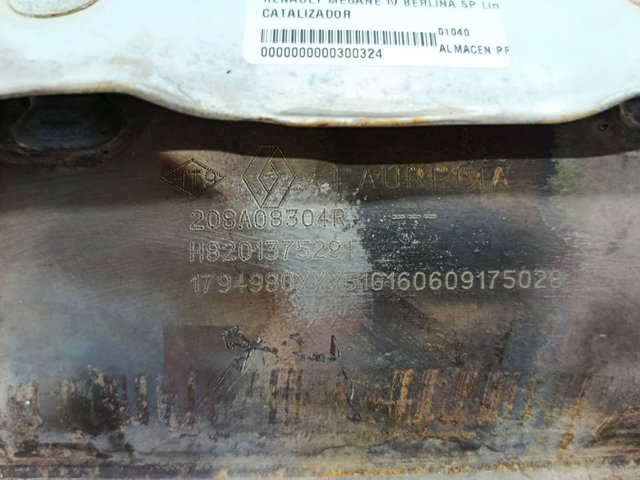 RENAULT 208A08304R Конвертор - катализатор в наличии Павлоград